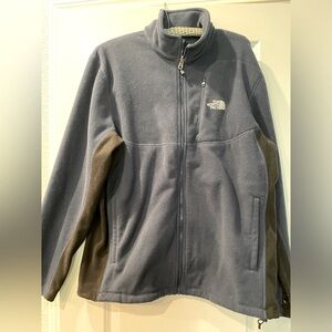 Men’s North Face Fleece Zip Up Jacket